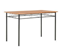 Vidaxl Dining Table Brown 120X70X75 Cm Mdf