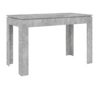 Vidaxl Dining Table Concrete Grey 120X60X76 Cm Engineered Wood