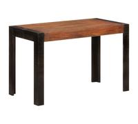 Vidaxl Dining Table Honey Brown 120X60X76 Cm Solid Wood Mango