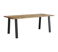 vidaXL Dining Table Dinner Table Wooden Table Kitchen Table Solid Wood Acacia