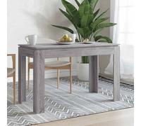 Vidaxl Dining Table Grey Sonoma 120X60X76 Cm Engineered Wood
