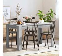 (grey sonoma) vidaXL Dining Table Engineered Wood Kitchen Dining Room Table Multi Colours