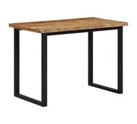 vidaXL Dining Table Kitchen Table Dining Room Dinner Table Solid Wood Mango