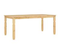 vidaXL Dining Table Kitchen Table Dining Room Dinner Table Solid Wood Pine