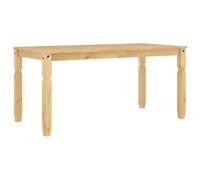 vidaXL Dining Table Kitchen Table Dining Room Dinner Table Solid Wood Pine