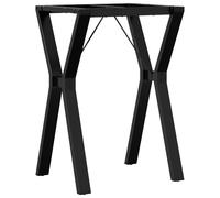 vidaXL Dining Table Legs Y-Frame Desk Legs DIY Metal Furniture Legs Steel