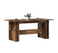 vidaXL Dining Table Old Wood 180x90x76 cm Engineered Wood