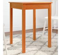 vidaXL Dining Table Kitchen Dining Room Dinner Table Wax Brown Solid Wood Pine