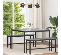 vidaXL Dining Tables 110 x 110 x 75 cm METAL