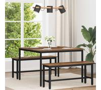 vidaXL Dining Tables 110 x 110 x 75 cm METAL