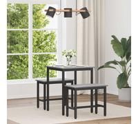 vidaXL Dining Tables 60 x 60 x 75 cm METAL