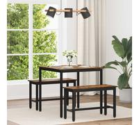 vidaXL Dining Tables 80 x 80 x 75 cm METAL