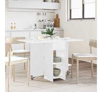 VidaXL Dinning Table 115 X 70 X 75 Cm Engineered Wood White