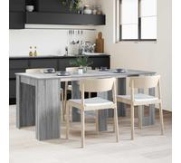 vidaXL Dinning Table 180 x 85 x 75 cm Engineered Wood Grey Sonoma