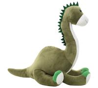 vidaXL Dinosaur Brontsaurus Cuddly Toy Plush Green Stuffed Animal Doll Gift