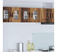 vidaXL Dishwasher Panel Kalmar 2 pcs Old Wood 60 x 31 x 40 cm