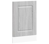 vidaXL Dishwasher Panel Kalmar Grey Sonoma 45x1.5x57 cm Engineered Wood