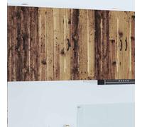 vidaXL Kalmar Single Door Old Wood Wall Kitchen Cabinet - Size: 80 x 30 x 31cm - Brown - Wilko