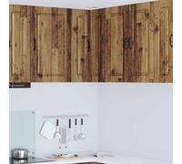 Kitchen Wall Cabinet with Shelf Wall-mounted Engineered Wood Organizer vidaXL