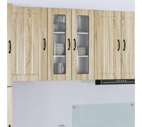 vidaXL Dishwasher Panel Lucca Sonoma Oak 60 x 31 x 80 cm