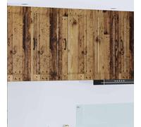vidaXL Dishwasher Panel Old Wood 40 x 31 x 80 cm Engineered Wood