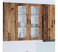 vidaXL Dishwasher Panel Old Wood 80 x 31 x 100 cm Engineered Wood