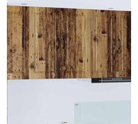 vidaXL Dishwasher Panel Old Wood 80 x 31 x 80 cm Engineered Wood