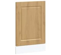 vidaXL Dishwasher Panel Porto - Artisan Oak Engineered Wood 45x1.5x67 cm - Durable Moisture- Modern Kitchen Cabinet Front