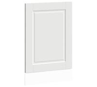 vidaXL Dishwasher Panel Porto White 45x1,5x57 cm Engineered Wood, White