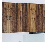 vidaXL Dishwasher Panel with Storage Kalmar Old Wood 40 x 31 x 100 cm