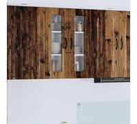 vidaXL Dishwasher Panel with Storage Kalmar Old Wood 60 x 31 x 80 cm