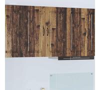 vidaXL Dishwasher Panel with Storage Kalmar Old Wood 80 x 31 x 80 cm