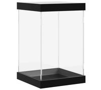 vidaXL Acrylic Display Box – Transparent, Lightweight & Stronger than Glass, 14x14x22 cm