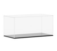 vidaXL Display Box, Display Case for Home Museum, Acrylic Box for Toy Handicraft Souvenir Model, Plastic Showcase, Transparent Acrylic
