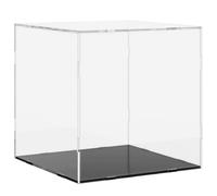 vidaXL Display Box Transparent 30x30x30 cm Acrylic