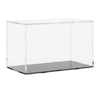 Vidaxl Display Box Transparent 31X17X19 Cm Acrylic, Clear