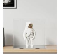 vidaXL Acrylic Display Box - Transparent Dustproof Showcase for Collectibles, Models, Crafts, and Souvenirs - Lightweight and Robust - Easy to Assemble - 40x36x35 cm.