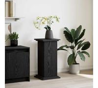 VidaXL Display Stand Black Oak 31 X 30 X 60 Cm Engineered Wood
