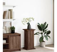 vidaXL Display Stand with Storage Brown Oak 31x30x60 cm Engineered Wood