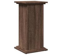 vidaXL Display Stand with Storage - Brown Oak Engineered Wood Plant Shelf/Cabinet - 31x30x60 cm