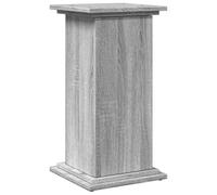 vidaXL Display Stand with Storage Grey Sonoma 31x30x60 cm Engineered Wood