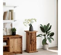vidaXL Display Stand with Storage Old Wood 31x30x60 cm Engineered Wood