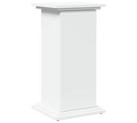 vidaXL Display Stand with Storage – White Engineered Wood 31x30x60 cm, Two-Tier, Customizable Door