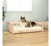 Vidaxl Dog Bed 95.5 X 65.5 X 28 Cm Natural