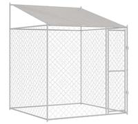 vidaXL Large Outdoor Dog Enclosure Weatherproof Pet Cage Garden