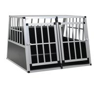 vidaXL Dog Cage with Double Door 94x88x69 cm