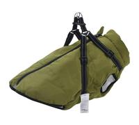 vidaXL Dog Coat with Harness Waterproof Reflective 5XL, Winter Dog Coat, Dog Coat and Harness, Puppy Coat with Harness