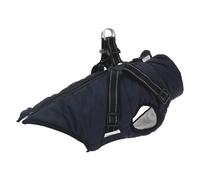 vidaXL Dog Coat with Reflective Waterproof Harness, M, Winter Dog Coat, Dog Coat and Harness, Puppy Coat with Harness