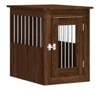 vidaXL Dog Crate Furniture Brown Oak 45x62x59 cm Engineered Wood
