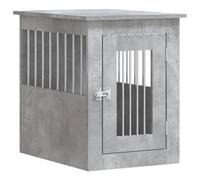 vidaXL Dog Crate Furniture Concrete Grey 45x62x59 cm Engineered Wood
